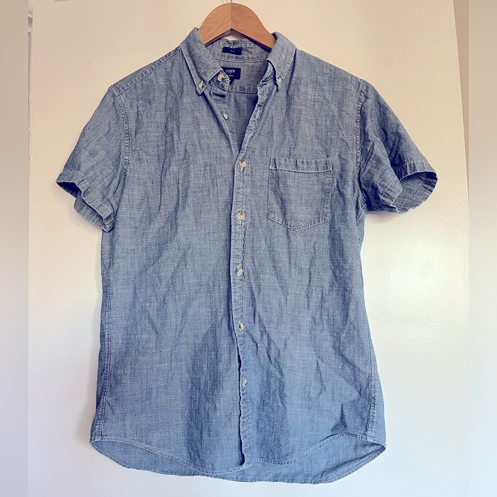 J.Crew Men’s Cotton Jean Shirt